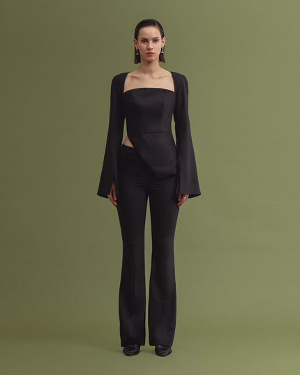 AVA top black