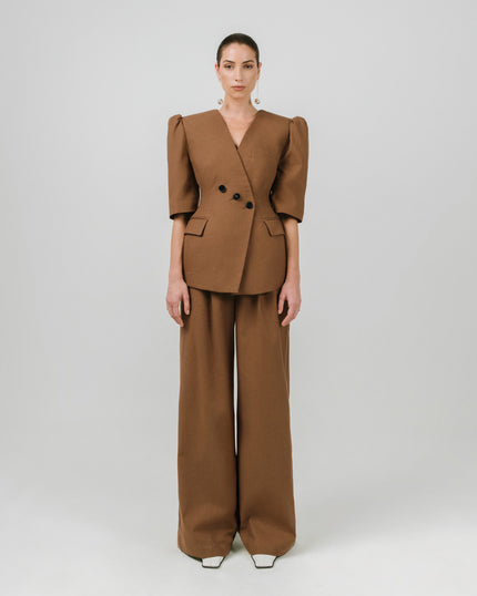 BURA blazer brown