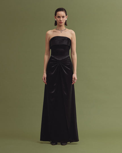 PIA satin gown