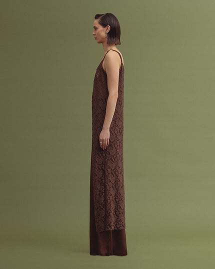 TEXERE lace top chocolate